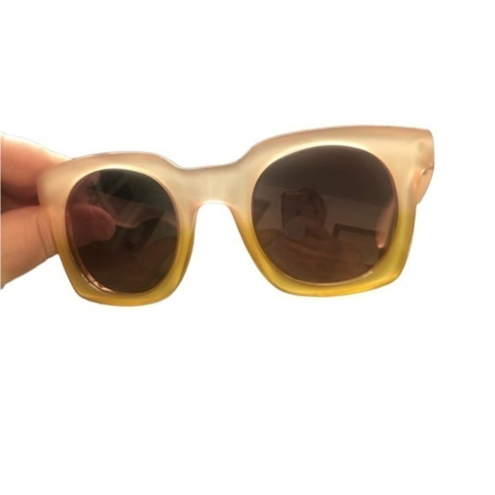 Marc Jacobs pink and yellow ombré sunglasses